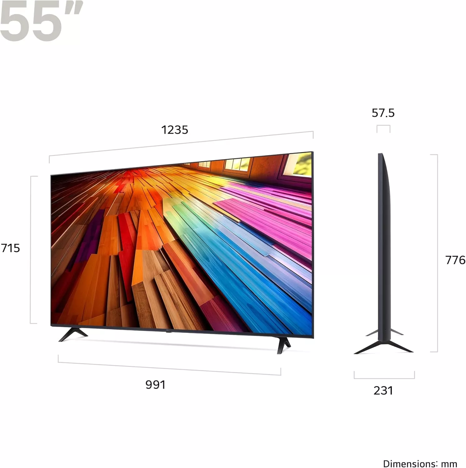 55UT80006LA TELEVISEUR LG 55 UHD 4K SMART NEW 2024 - 9