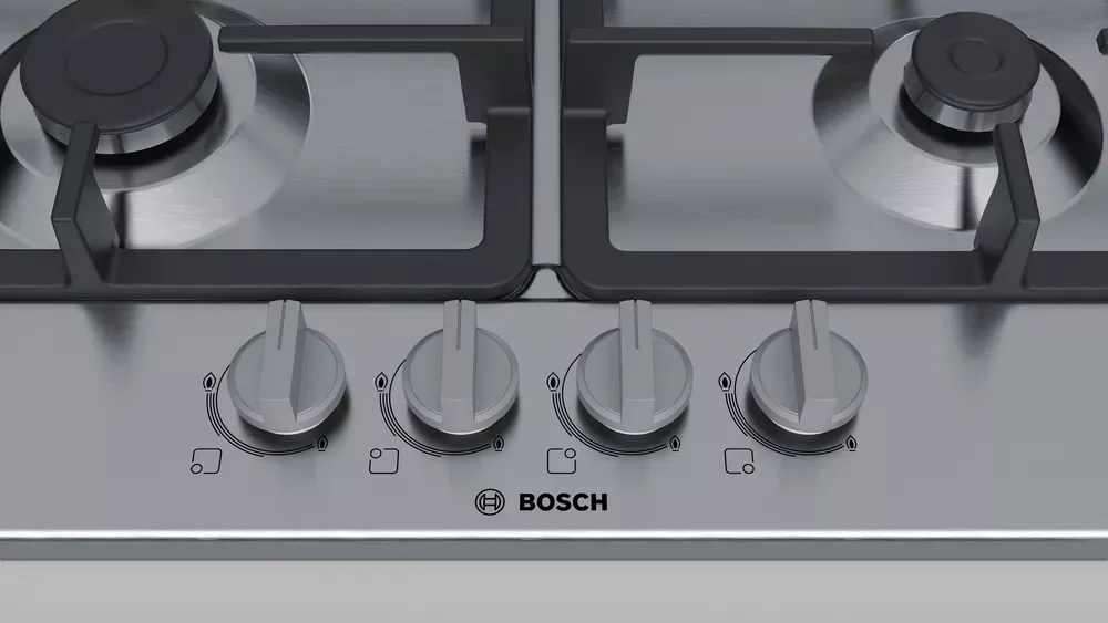 PGP6B5B90 Plaque Bosch Série 4 INOX 60 cm 4 foyers Fonte - 3