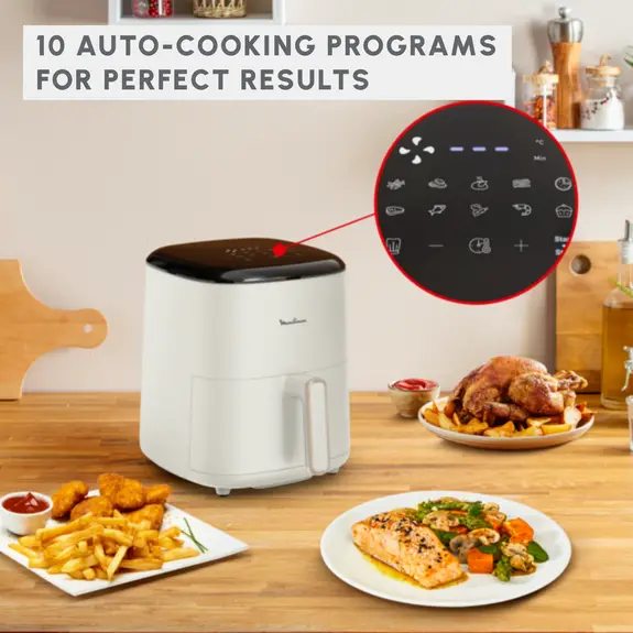 EZ245A20 FRITEUSE AIR FRYER MOULINEX  EASY FRY MAX 5L 10PRG - 5