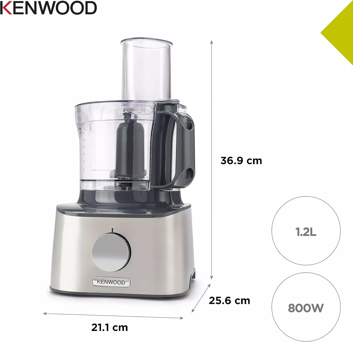 FDM301SS ROBOT KENWOOD MULTIFONCTION SILVER 800 W - 10