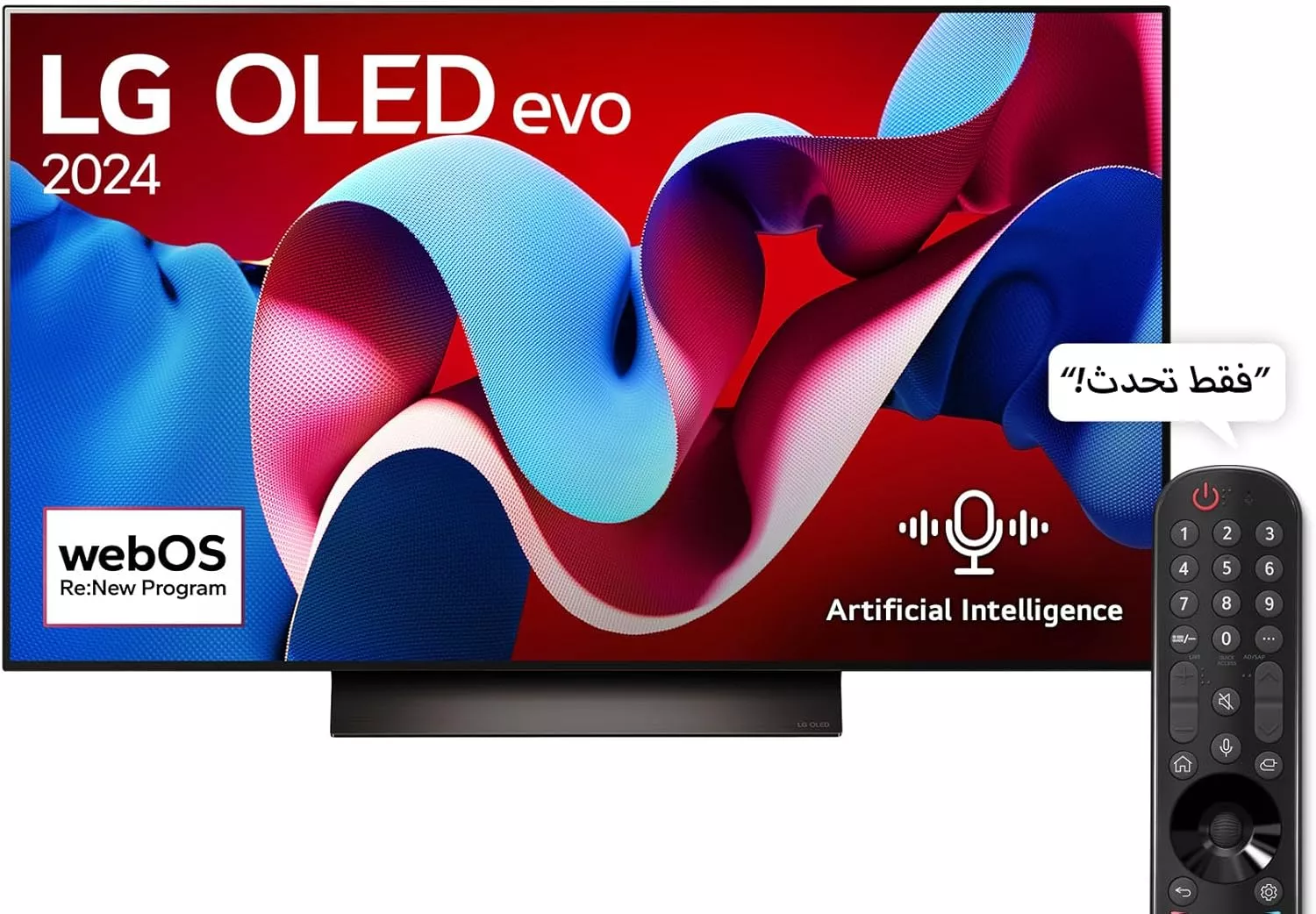 OLED83C46LA TELEVISEUR LG OLED 83 C4 EVO 4K - 0