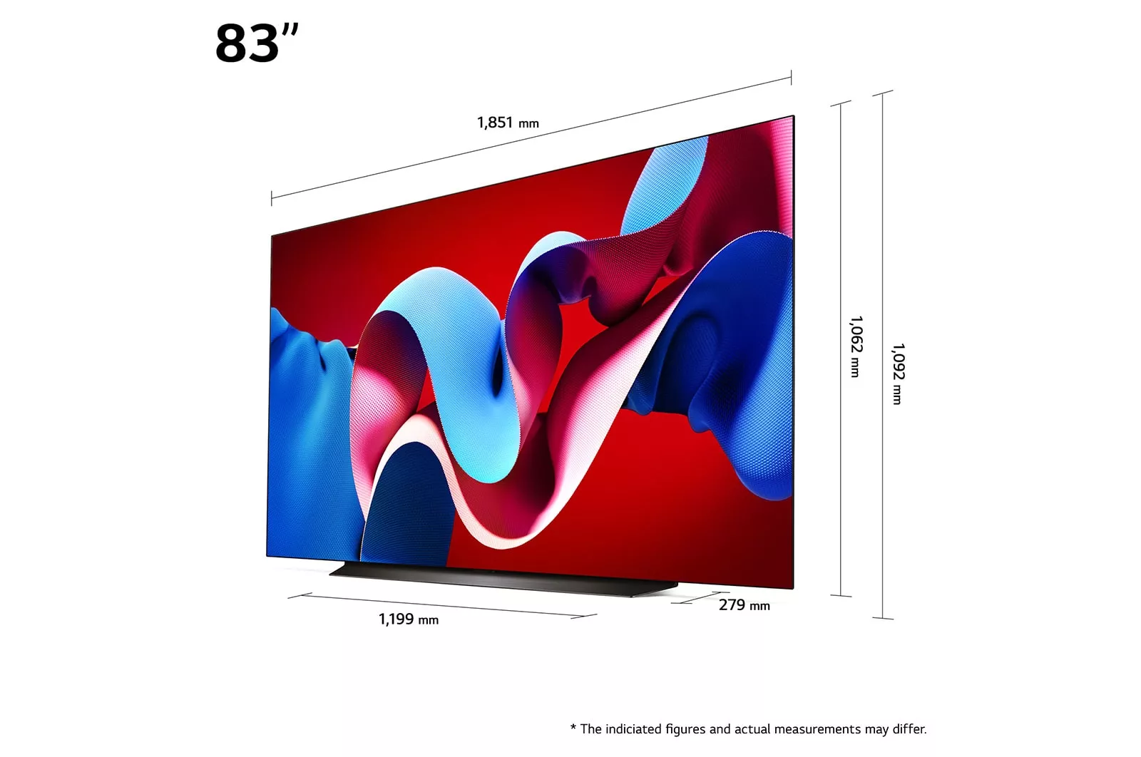 OLED83C46LA TELEVISEUR LG OLED 83 C4 EVO 4K - 11