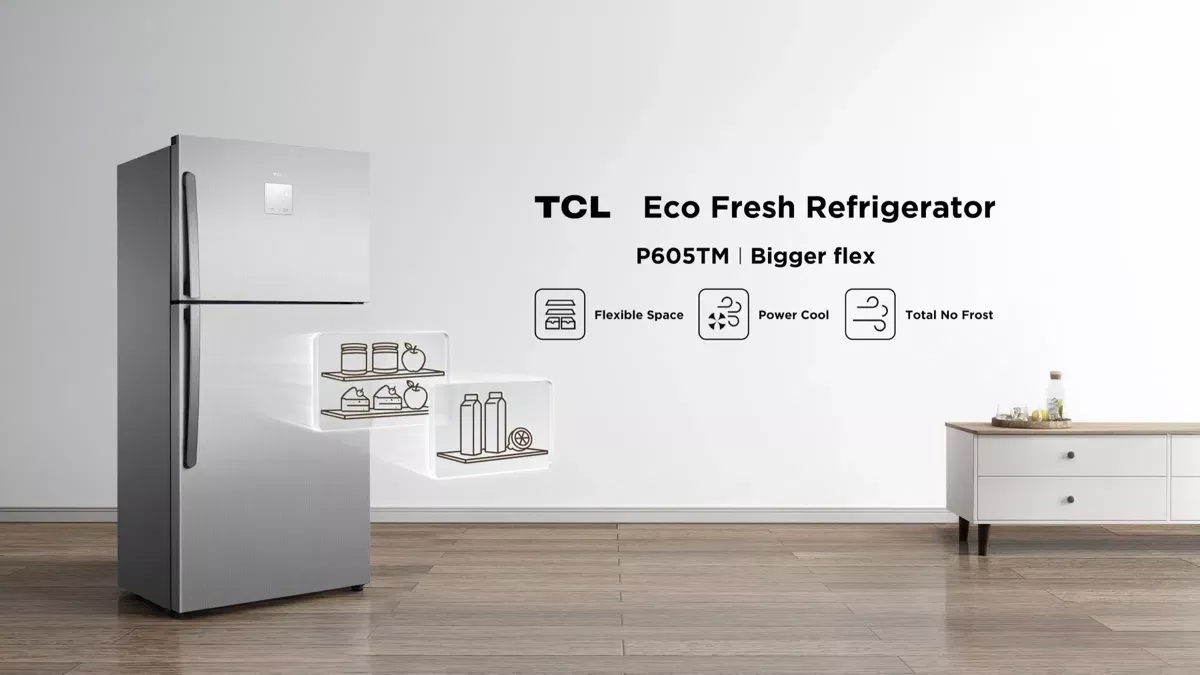 P605TM REFRIGERATEUR TCL 605L INOX  A+ Total NoFrost - 8