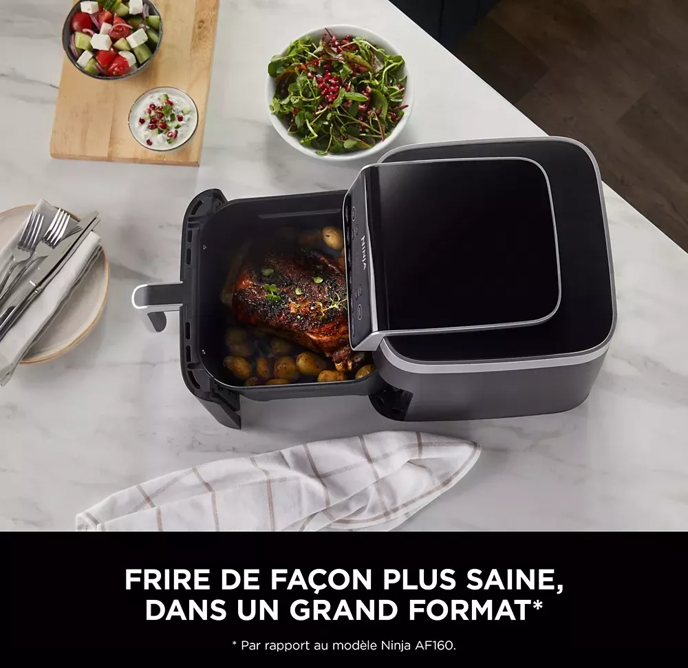 AF180EU Airfryer Ninja AF1 80EU max 6.2L sans huile - 9