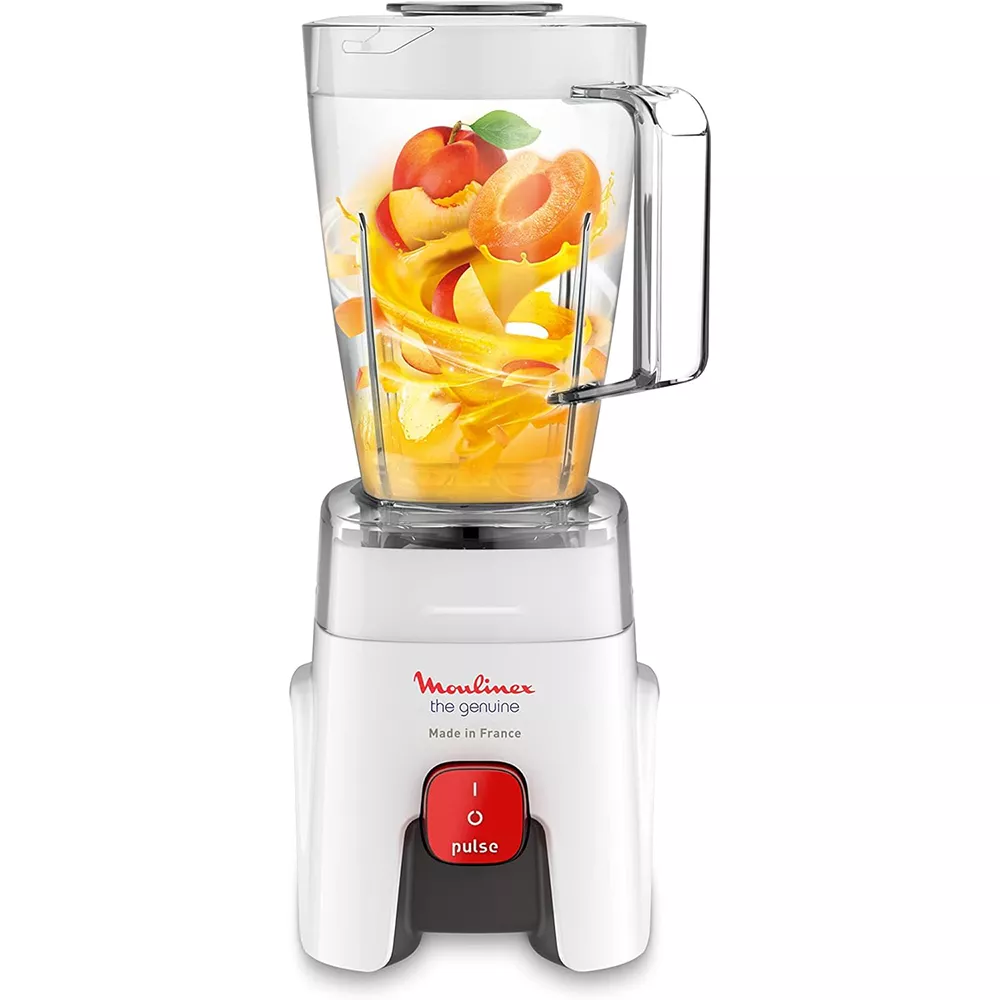 LM242B25 Blender Moulinex + 2Moulins 500W 1.75L Blanc - 1