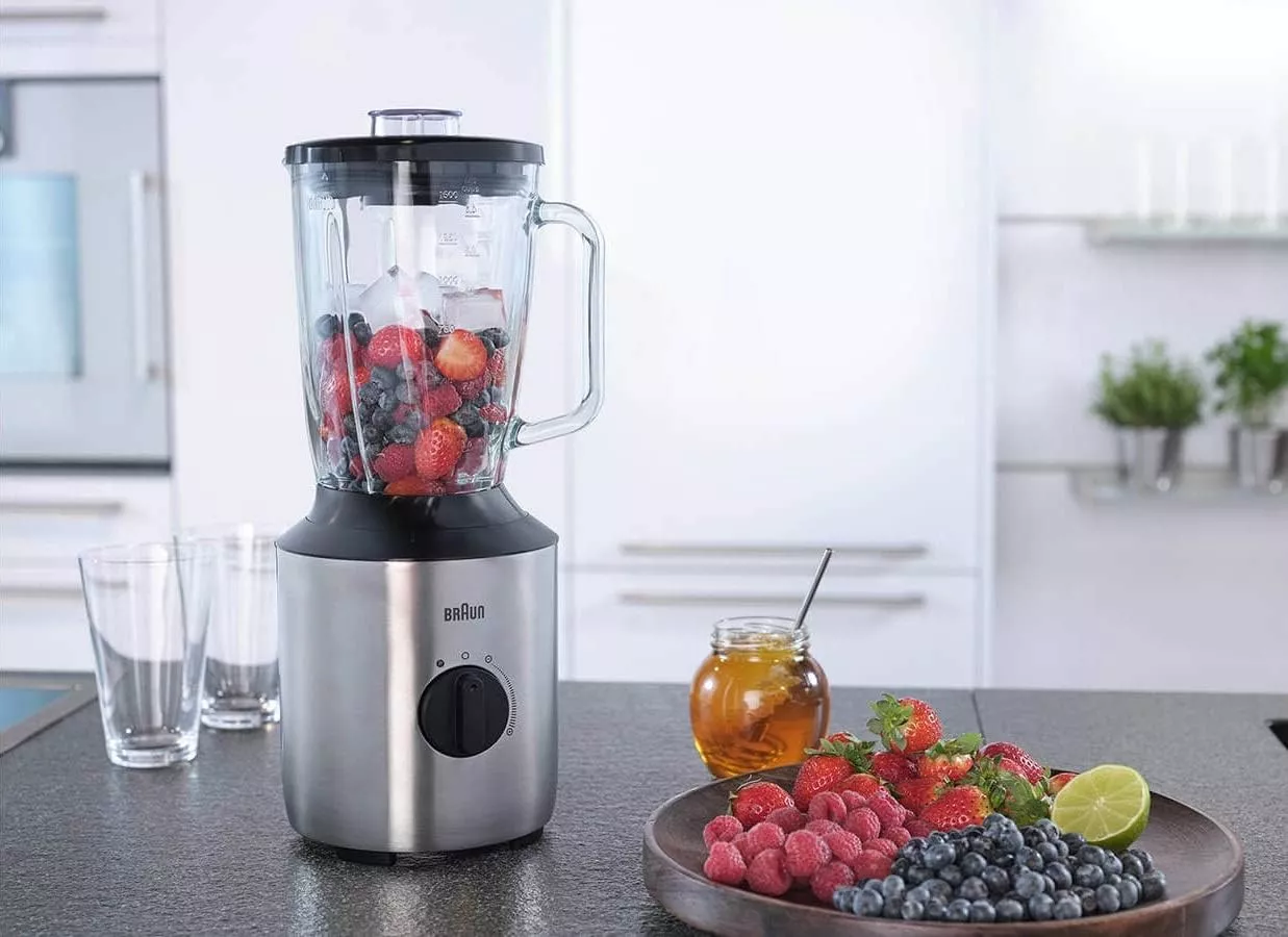 JB3272SI-JB301AI blender braun PowerBlend 3 verre 1.5L 800 W - 4