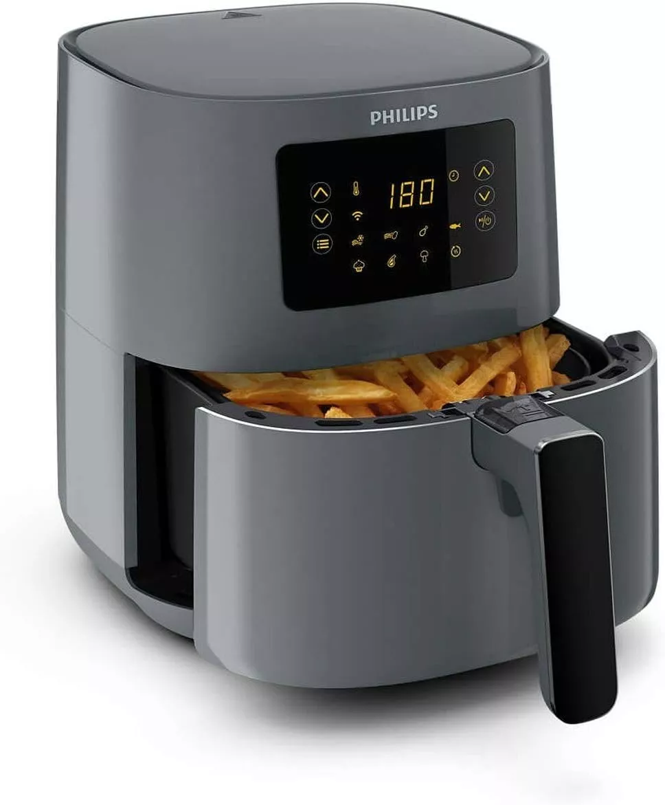 HD9255/60 friteuse air fryer philips 1400w gris - 1