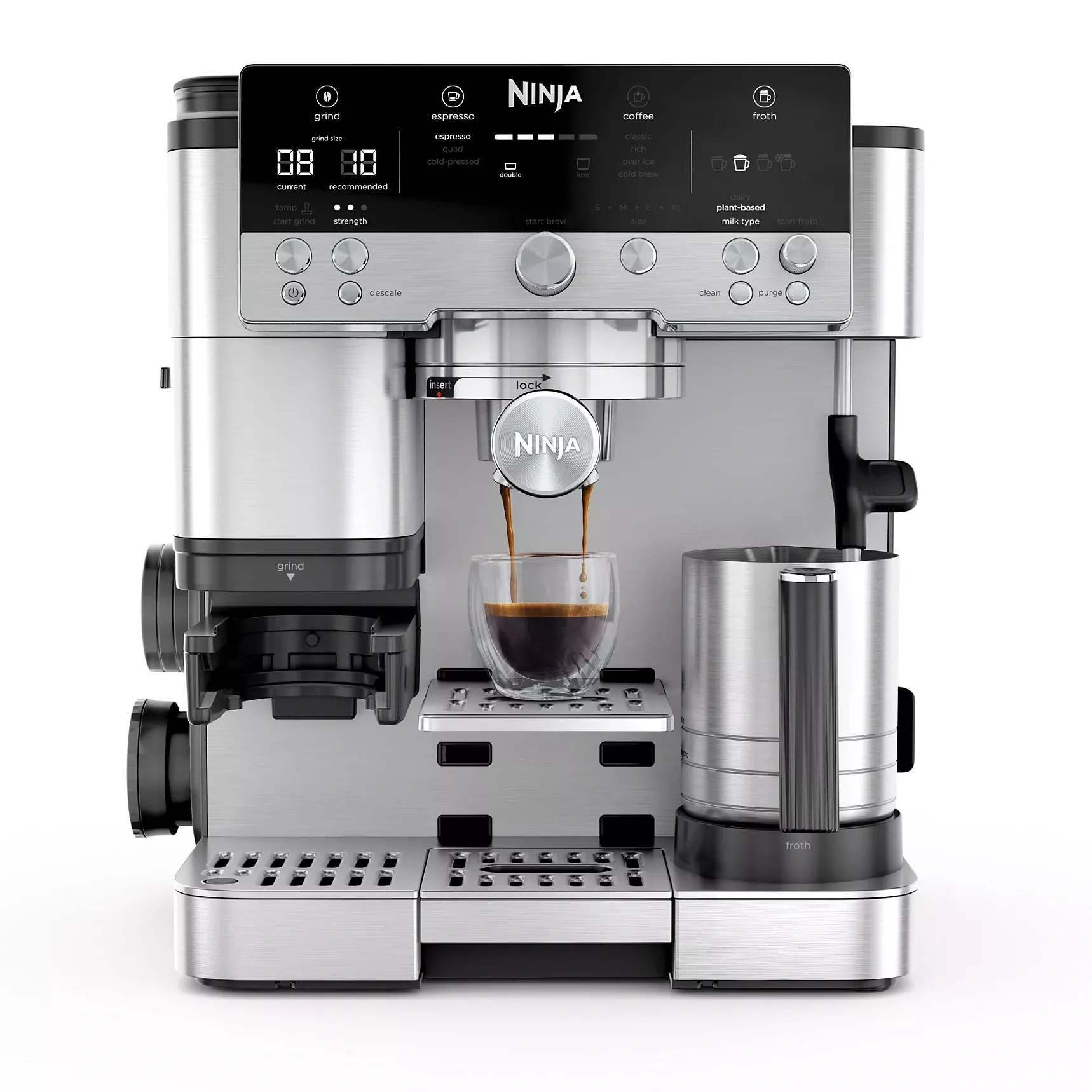 ES601EU MACHINE A CAFE NINJA A GRAIN Luxe Premier 3-en-1 - 0