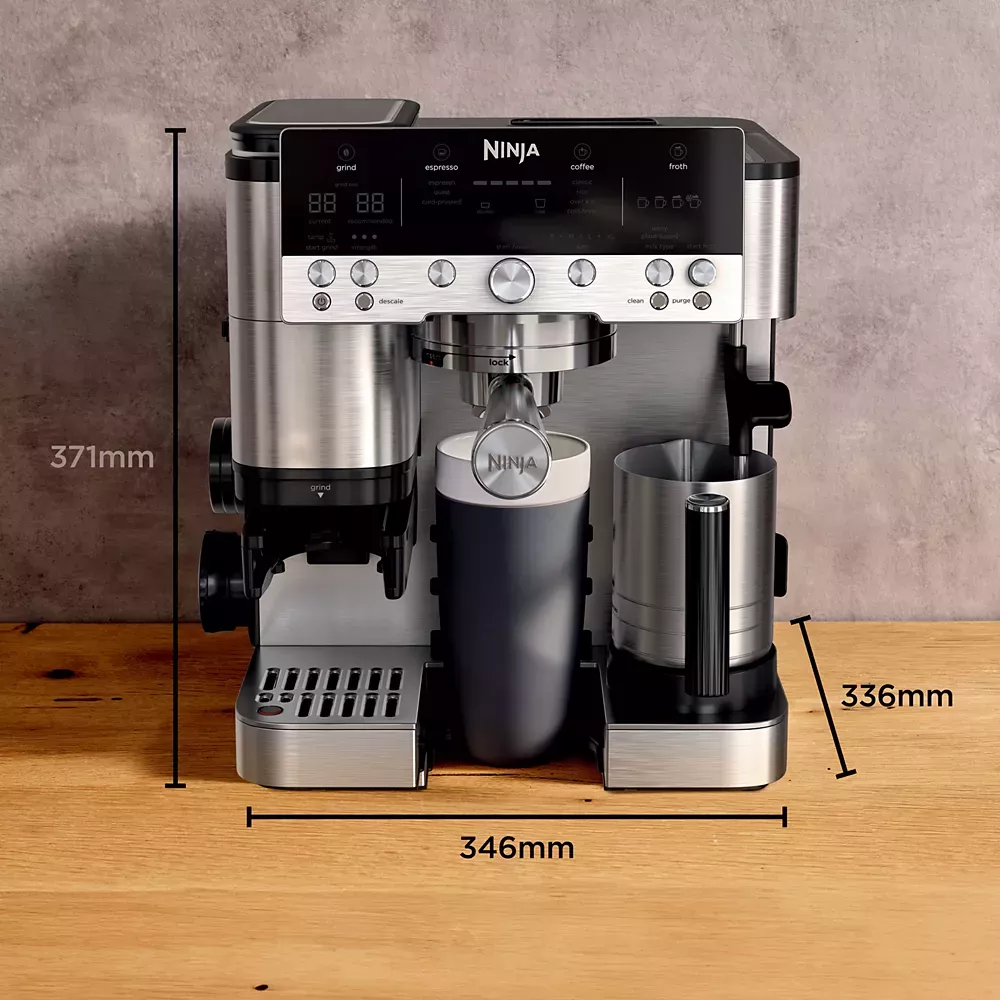 ES601EU MACHINE A CAFE NINJA A GRAIN Luxe Premier 3-en-1 - 7