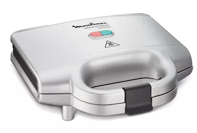 SM156140 Moulinex Panini Grill Ultracompact 700W Silver - 0