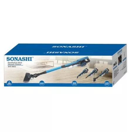 SVC-9032 Aspirateur Balai à Main Sonashi 3en1 0,9 L 600 W - 5