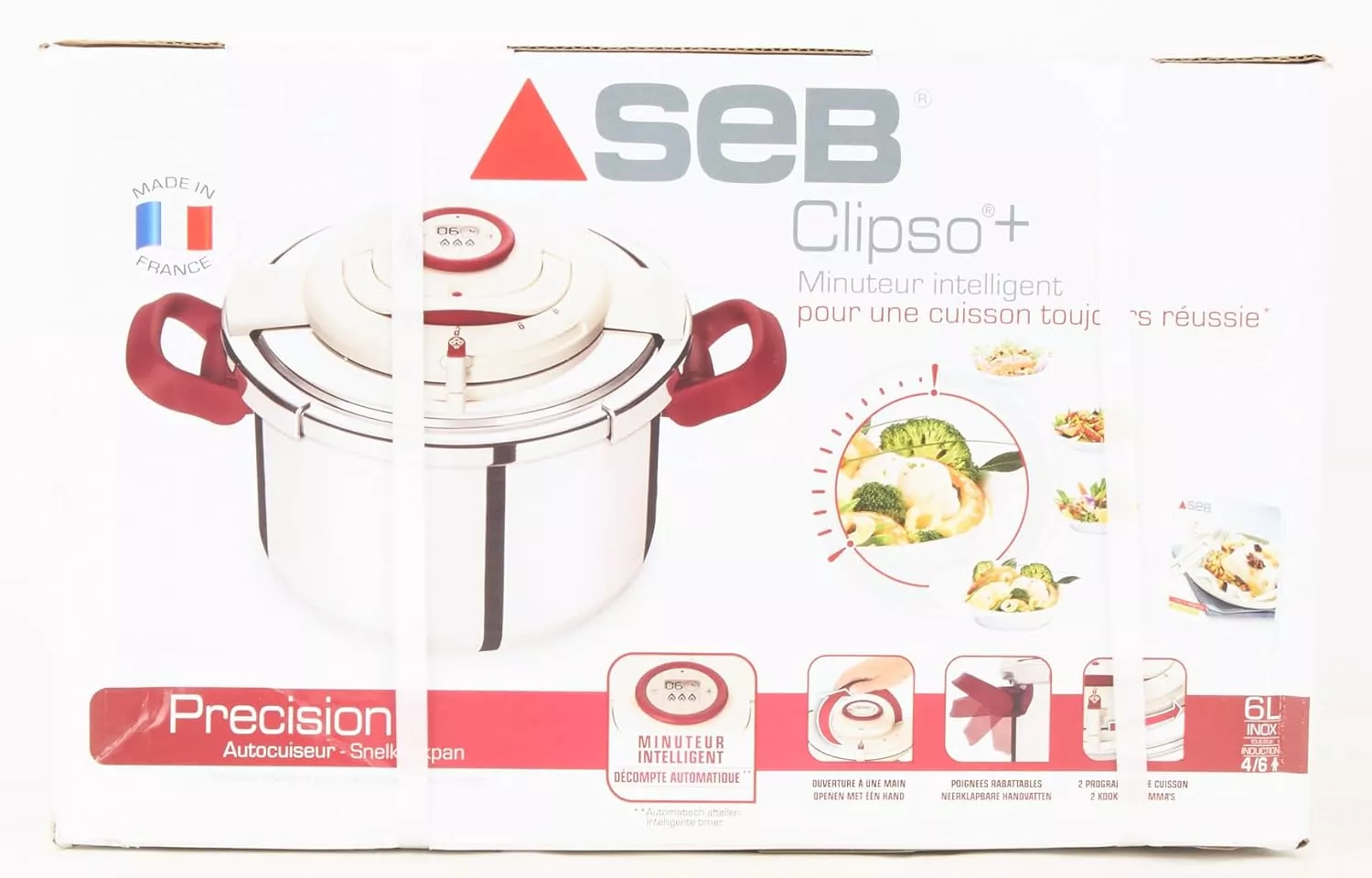 P4410706/07 Cocotte Minute 6L SEB Clipso+ Précision - 7