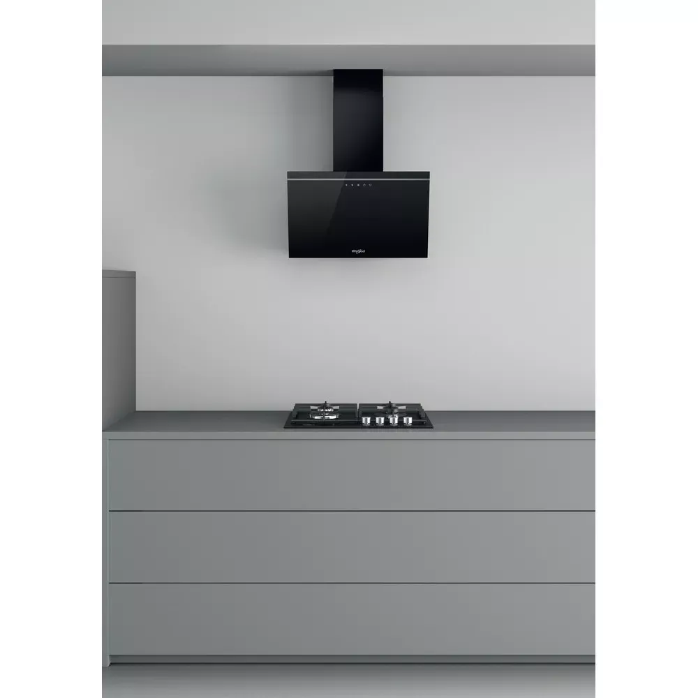 AKR 62F LT K HOTTE WHIRLPOOL 60cm DECORATIVE 275 à 650m3/h Noir - 6