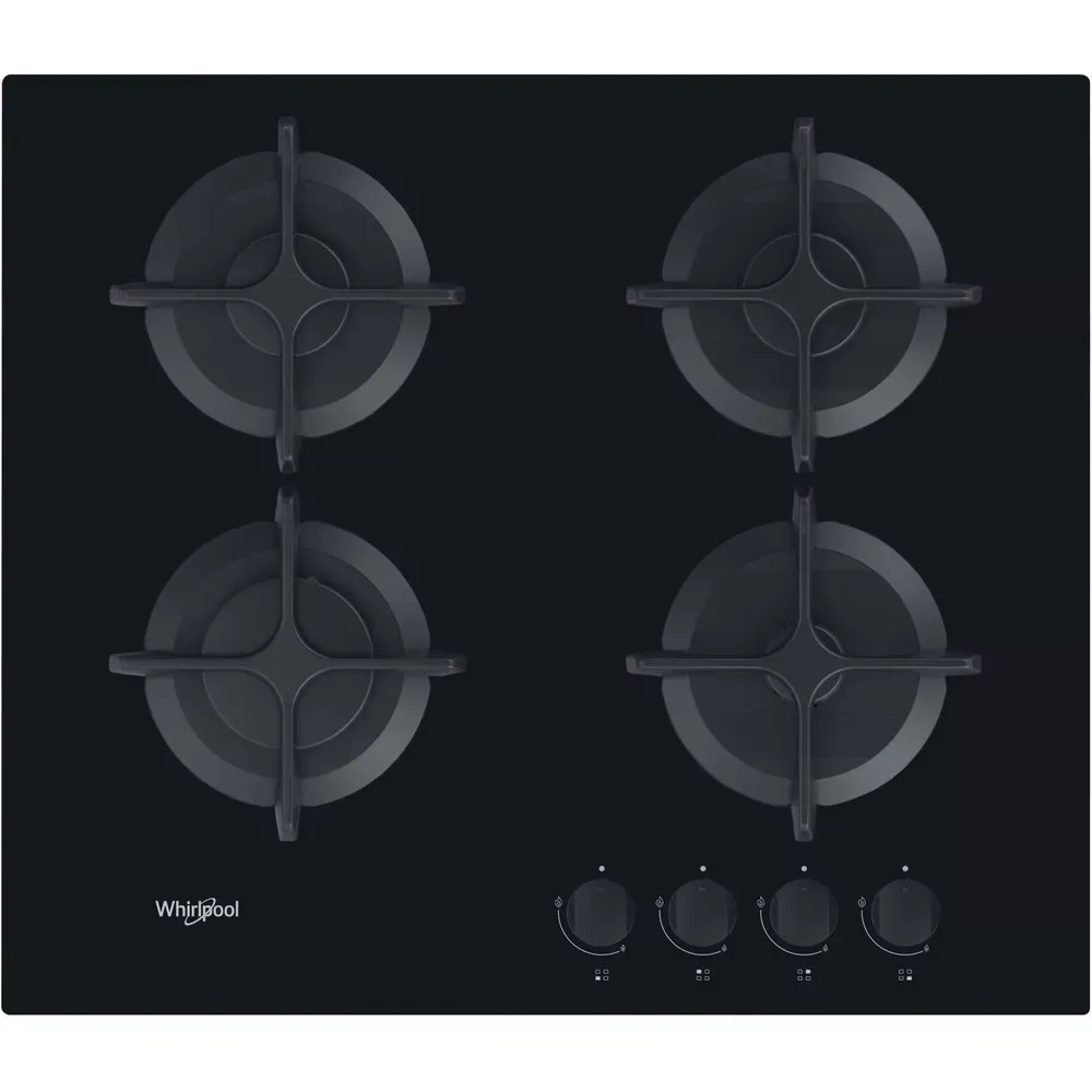 GOR616MFR PLAQUE WHIRLPOOL Gaz 60cm 4 FEUX VERRE - 0