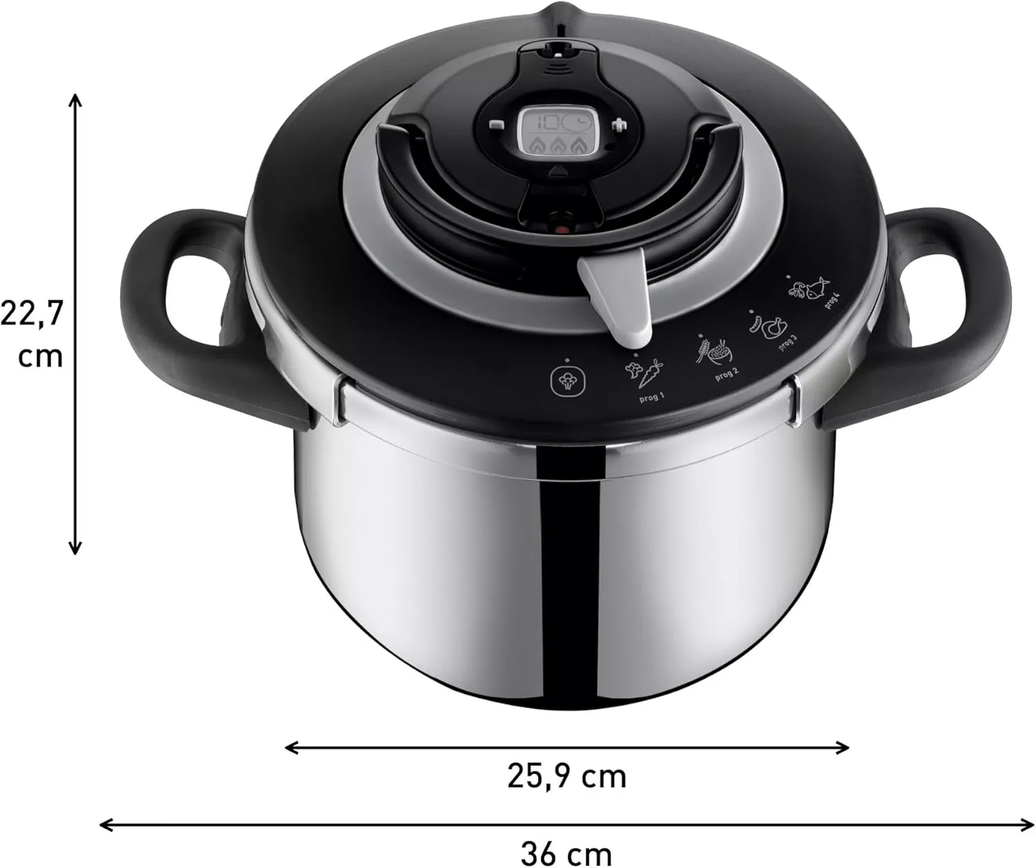 P4550700/07 Autocuiseur Seb Cocotte-minute Clipso+ CHEF 6L - 6