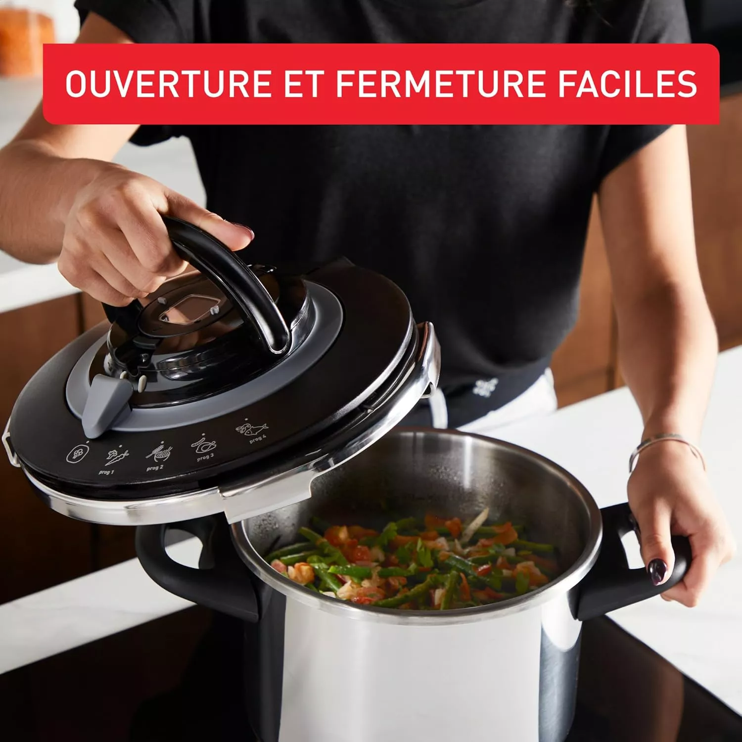 P4551400-07 Autocuiseur Seb Cocotte-minute Clipso+ CHEF 8L - 3