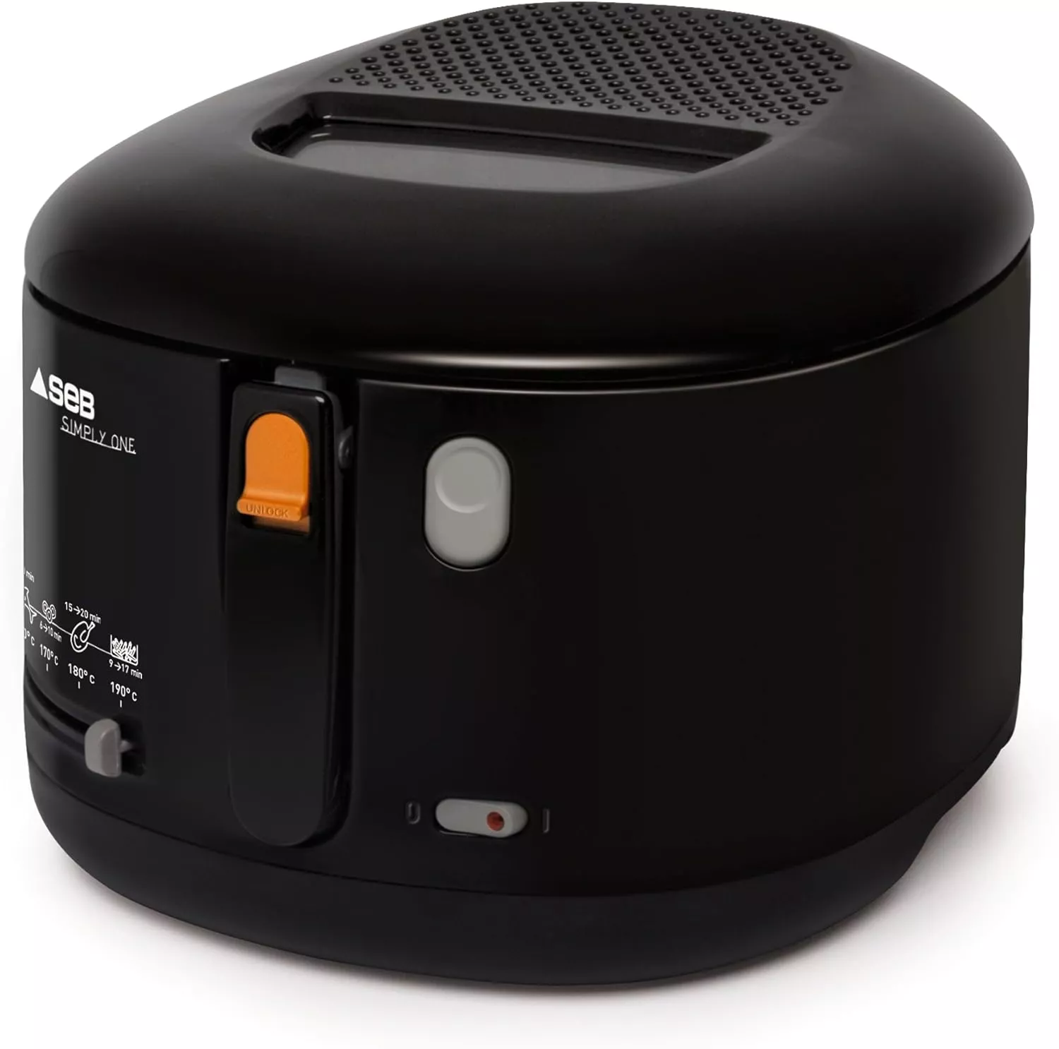 FF160800 FRITEUSE SEB NOIR 1.2KG 190°C SIMPLY ONE 1900W - 0