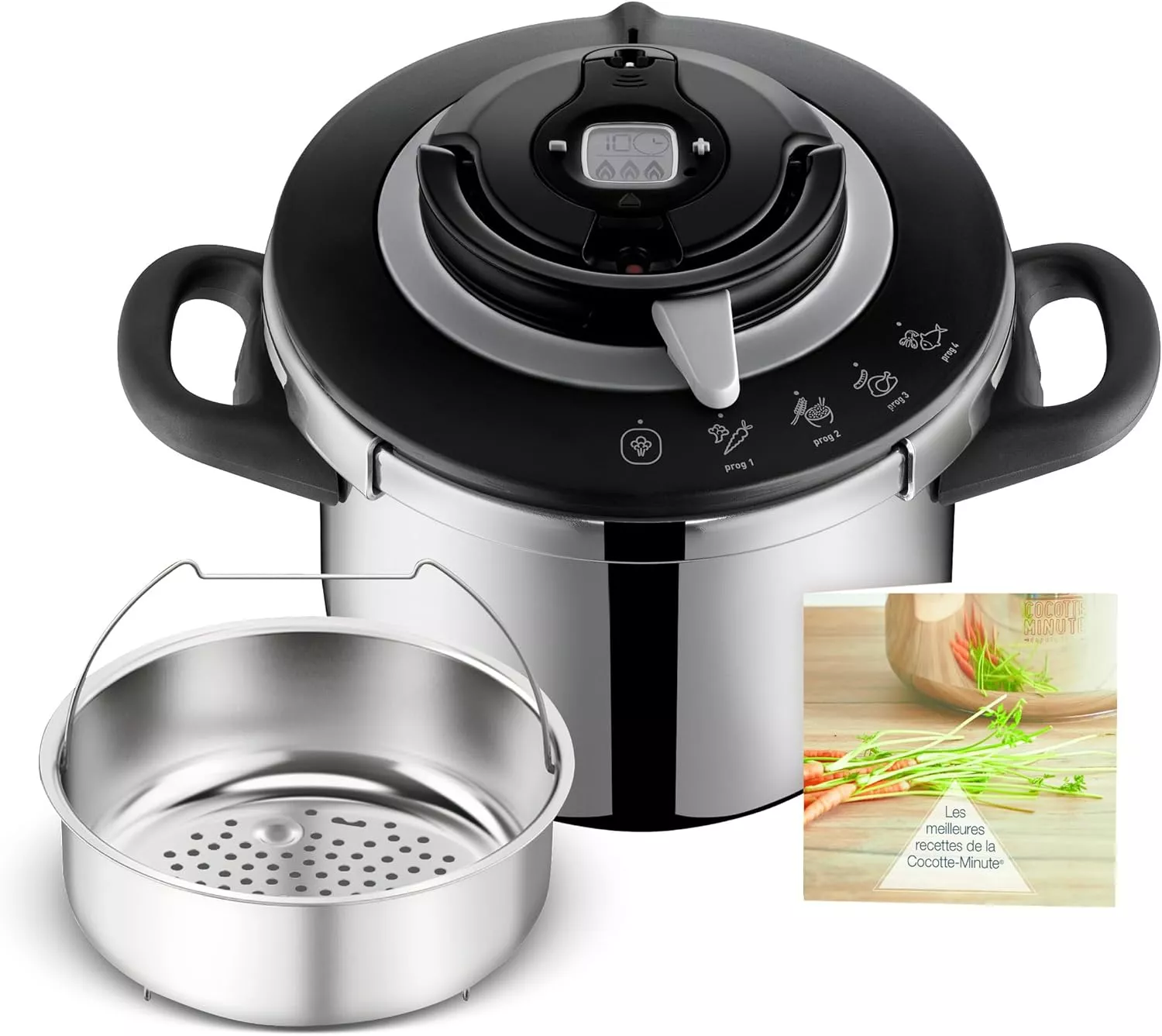 P4550700/07 Autocuiseur Seb Cocotte-minute Clipso+ CHEF 6L - 0