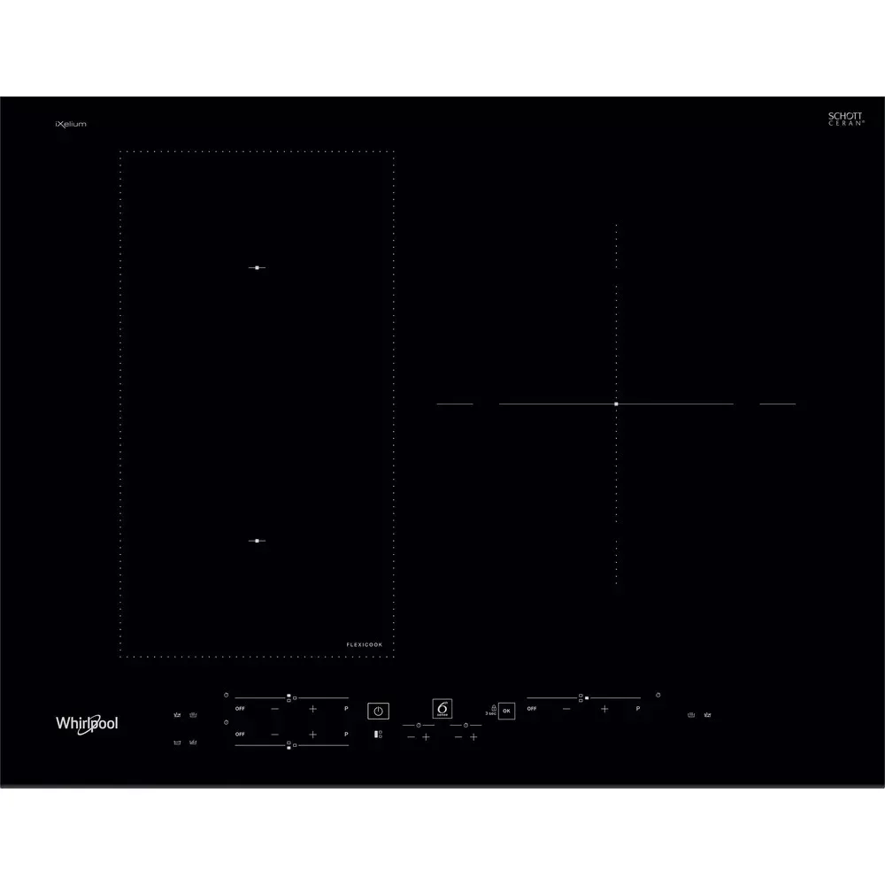 WLB3965BFIXL PLAQUE WHIRLPOOL INDUCTION 3 ZONE FlexiCook 6Sense - 0