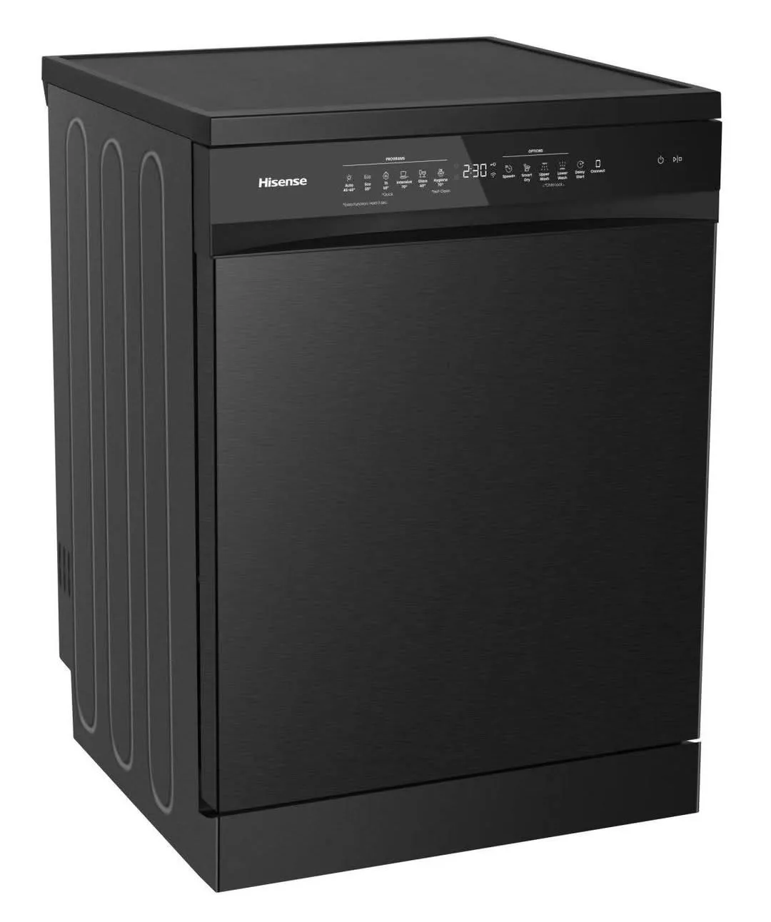 HS673C90ME Lave-Vaisselle Hisense 16C Porte-Auto Wi-fi Black - 1