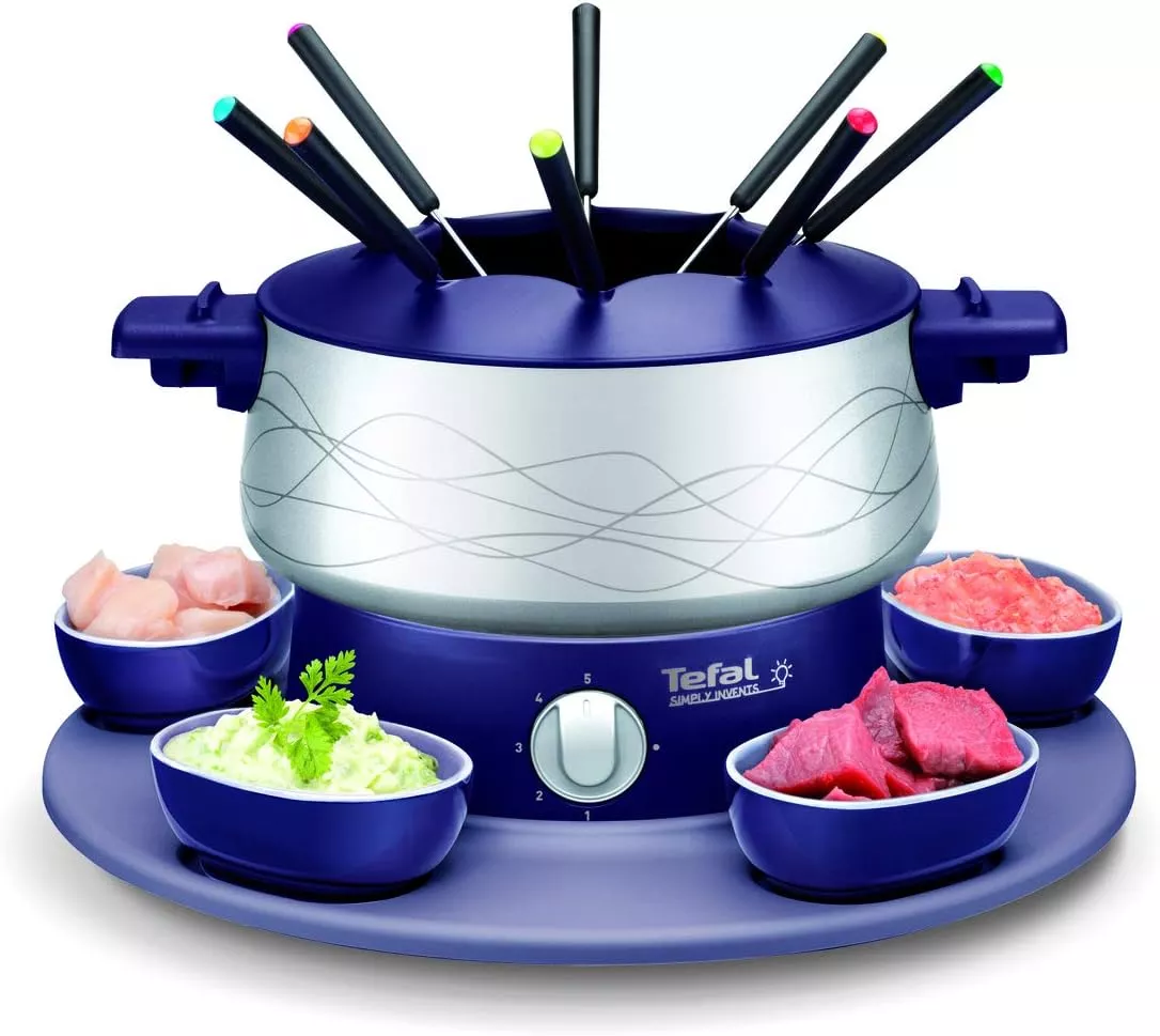 EF351412 Fondue TEFAL SIMPLY IVENTS 800W Avec 5 Ramequins - 0