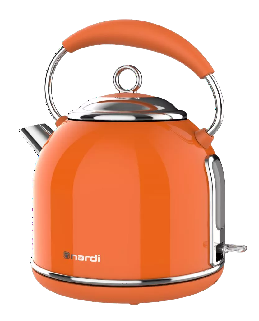 NBL171CAO BOUILLOIRE NARDI Rétro Design 2200W 1.7L Orange - 1