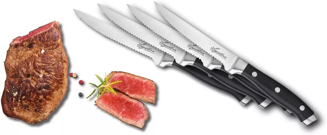 K049S414 Set de 4 couteaux à steak Lagostina en Inox - 1