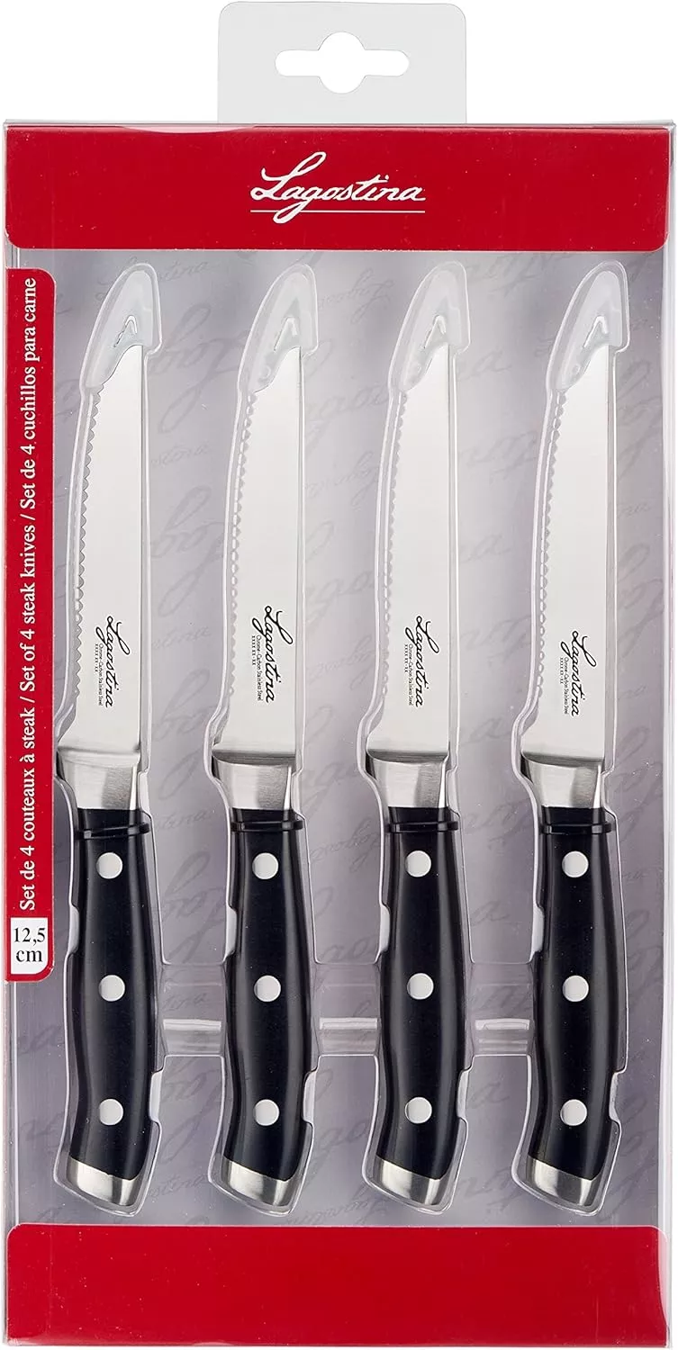 K049S414 Set de 4 couteaux à steak Lagostina en Inox - 2