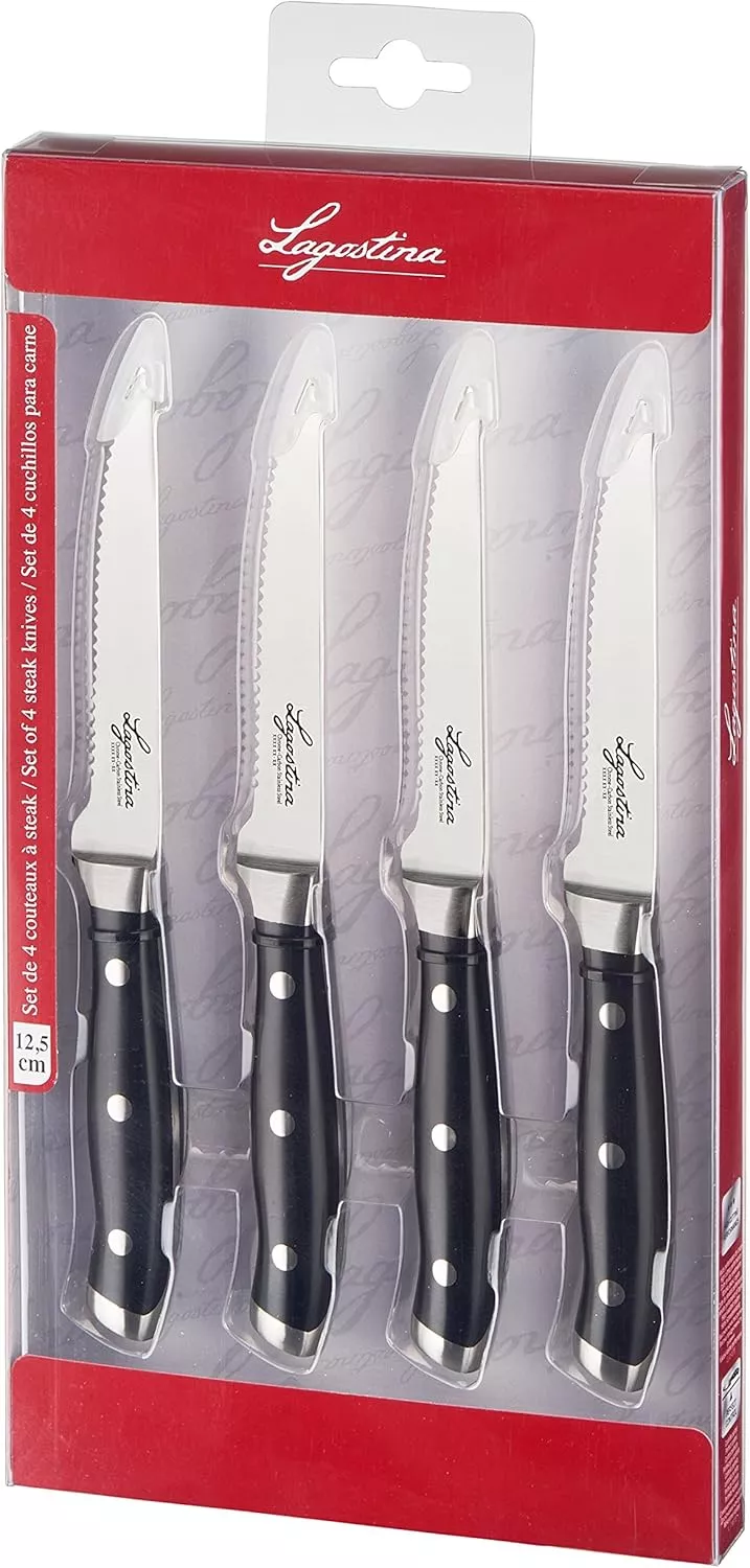 K049S414 Set de 4 couteaux à steak Lagostina en Inox - 3