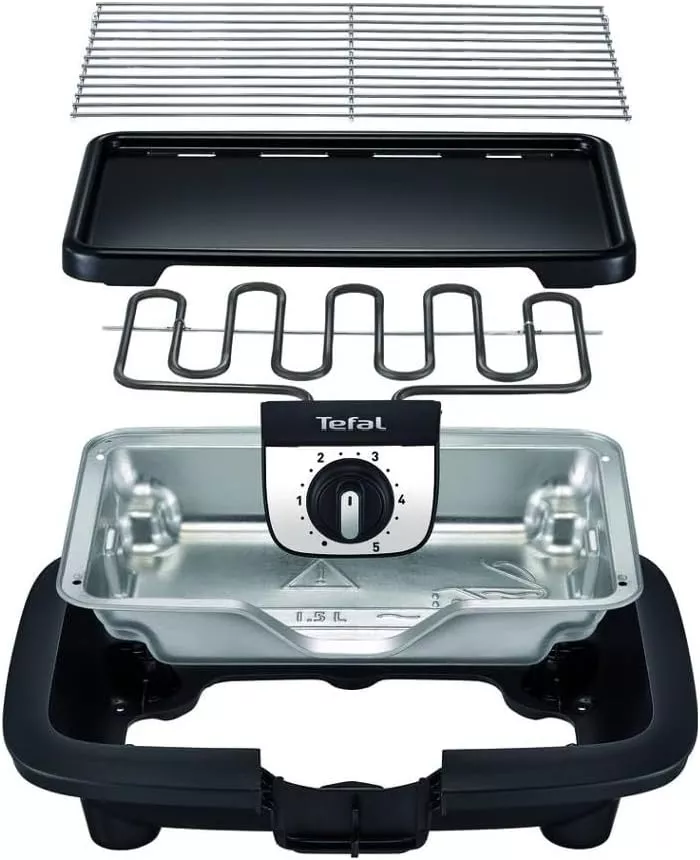 BG930812 Barbecue Tefal EASY GRILL 2en1 & Plancha 2100W - 1