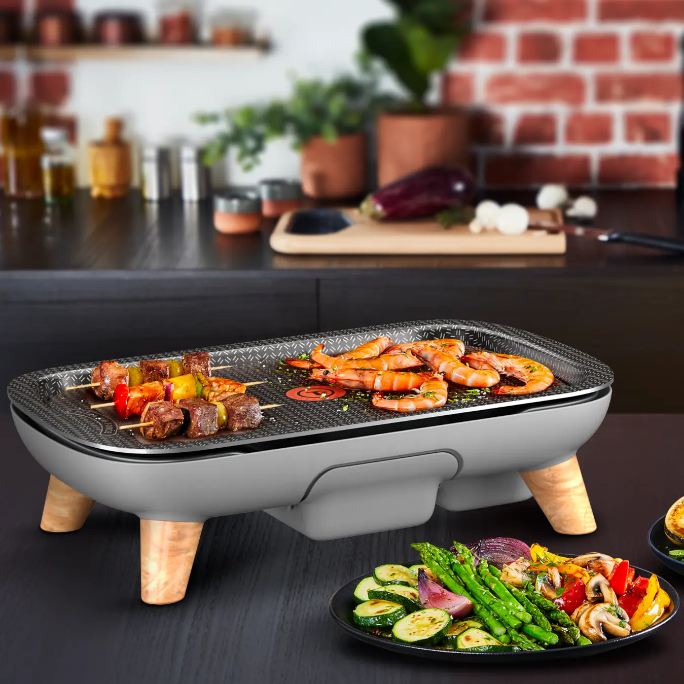 CB658P01 Tefal Saveur Gourmet 2400W Plancha Électrique - 8