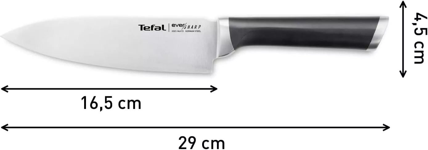 K2569004 Tefal Ever Sharp Couteau Chef 16.5CM & Aiguiseur - 6