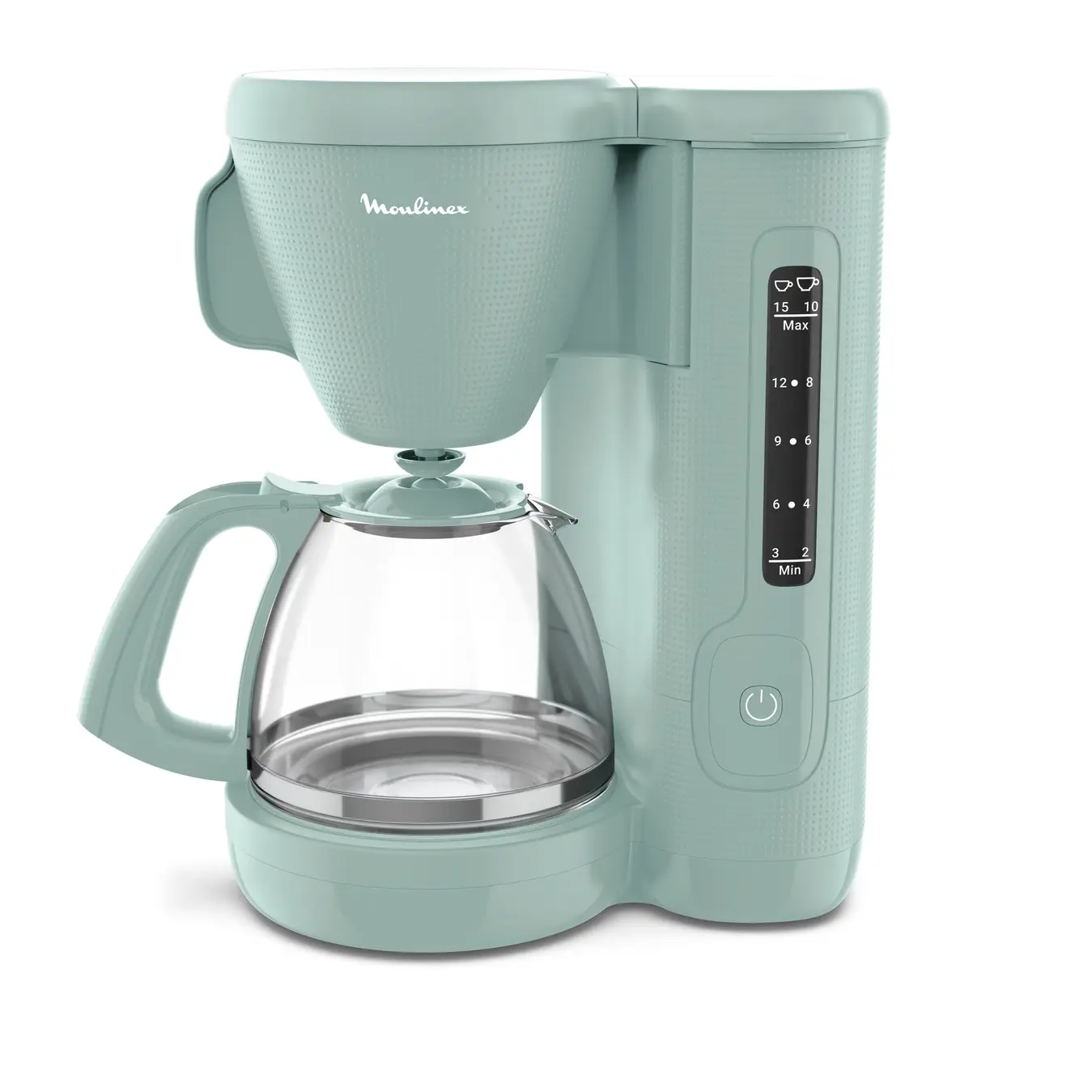 FG2M1310 Cafetière Filtre Morning Moulinex 1,25L vert d'eau - 0