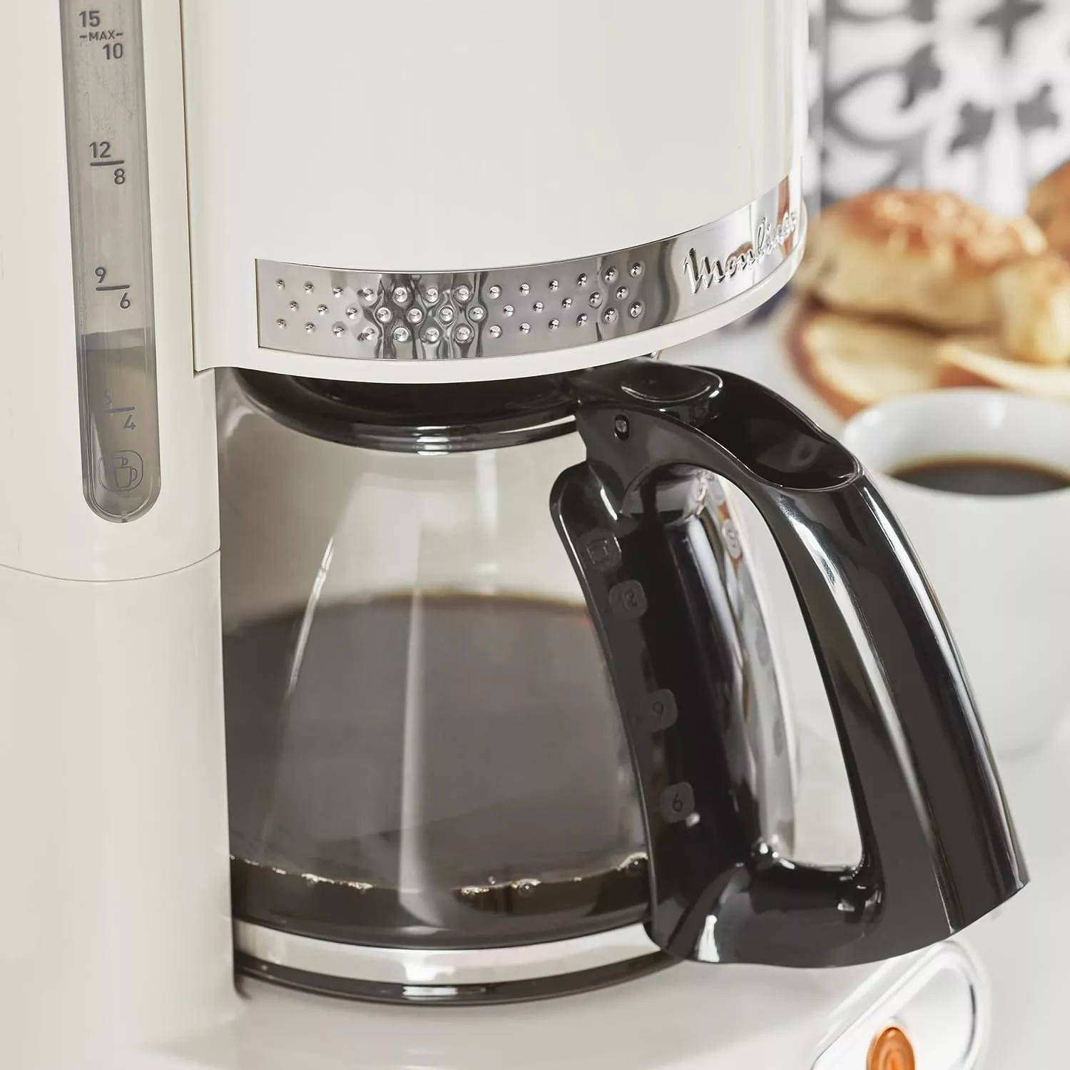 FG381A10 Cafetière Filtre Moulinex 1,25L Soleil Ivoire 15T - 5