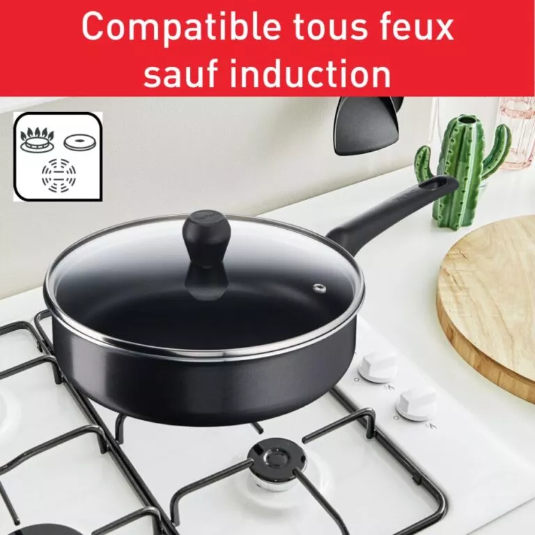 B4453202 Sauteuse Tefal Access 24cm avec couvercle - 3