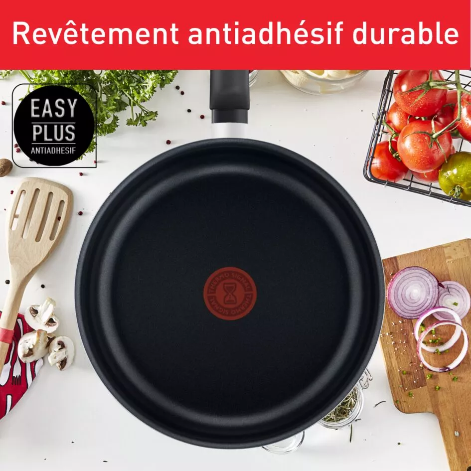 B4453202 Sauteuse Tefal Access 24cm avec couvercle - 2